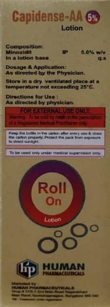 Capidense Aa 5% Bottle Of 20ml Lotion