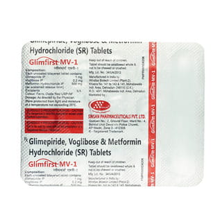 Glimfirst Mv 1Mg Strip Of 15 Tablets
