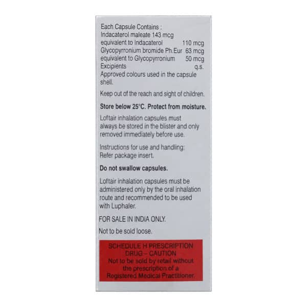 Loftair 110/50Mcg Strip Of 10 Inhalation Capsules (Pack Of 3)