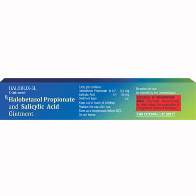 Haloblix Sl Tube Of 15gm Ointment