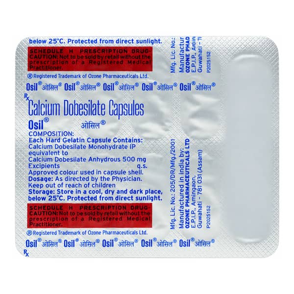 Osil 500Mg Strip Of 15 Capsules