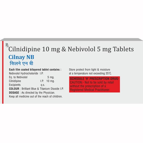 Cilnay Nb Strip Of 10 Tablets