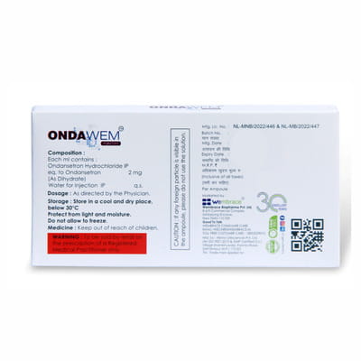 Ondawem 2mg Ampoule Of 4ml Injection
