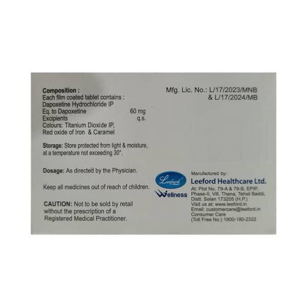 Funtime 60mg D Strip Of 4 Tablets