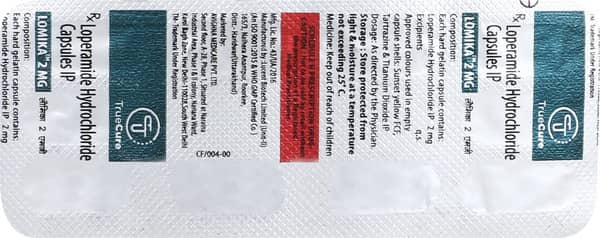 Lomika 2mg Strip Of 10 Capsules