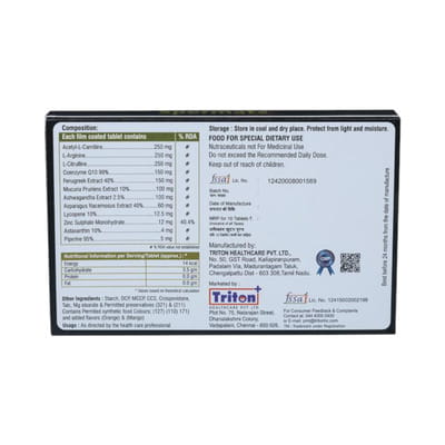 Spermatz Strip Of 10 Tablets