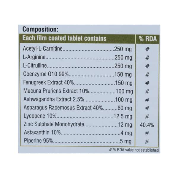Spermatz Strip Of 10 Tablets