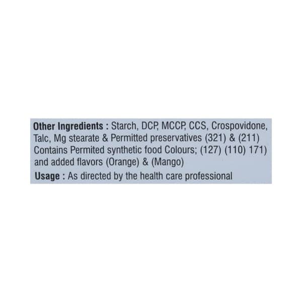 Spermatz Strip Of 10 Tablets
