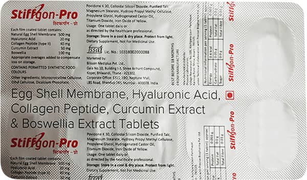 Stiffgon Pro Strip Of 10 Tablets