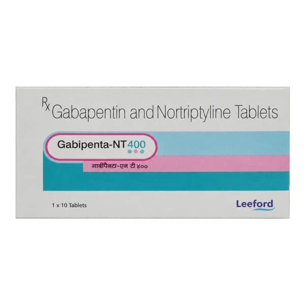 Gabipenta Nt 400Mg Strip Of 10 Tablets