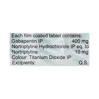 Gabipenta Nt 400mg Strip Of 10 Tablets