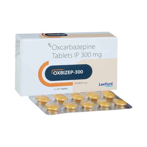 Oxbizep 300mg Strip Of 10 Tablets