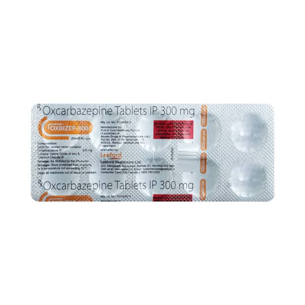 Oxbizep 300mg Strip Of 10 Tablets