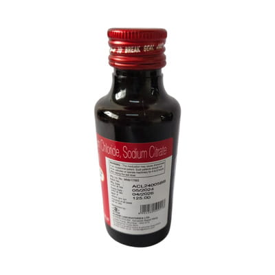 Aldryl Plus Bottle Of 100ml Syrup