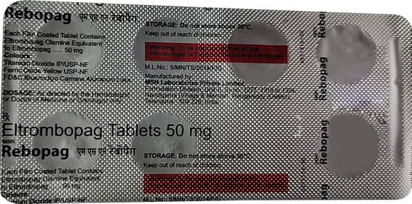 Msn Rebopag 50mg Strip Of 7 Tablets
