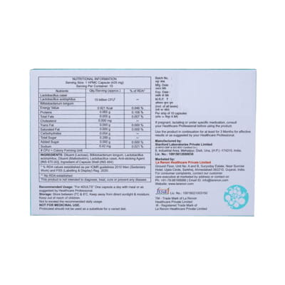 Probicasei Strip Of 10 Capsules