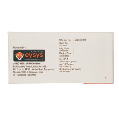 Cilovin 10 Mg Strip Of 10 Tablets