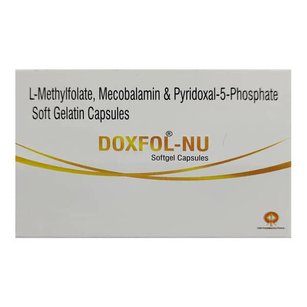 Doxfol Nu Strip Of 10 Softgel Capsules