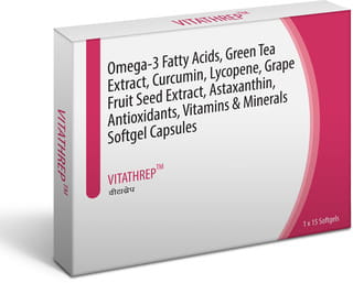 Vitathrep Strip Of 15 Softgel Capsules