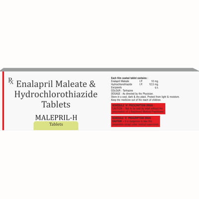 Malepril H Strip Of 10 Tablets