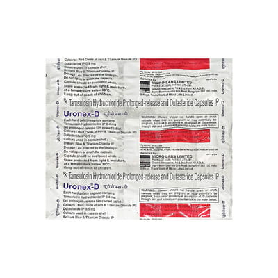 Uronex D Strip Of 15 Capsules