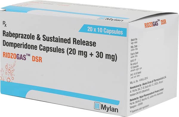 Ridzogas Sr D Strip Of 10 Capsules