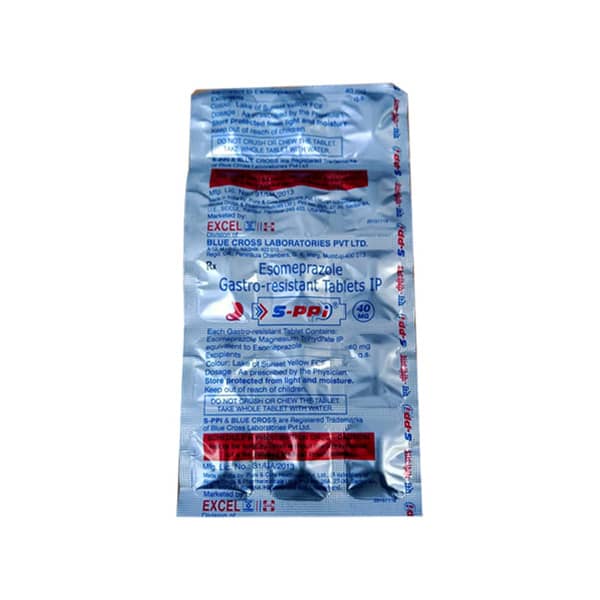S Ppi 40Mg Strip Of 15 Tablets