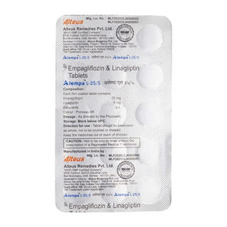 Alempa L 25/5Mg Strip Of 15 Tablets