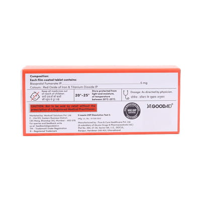 Bisolaid 5mg Strip Of 10 Tablets