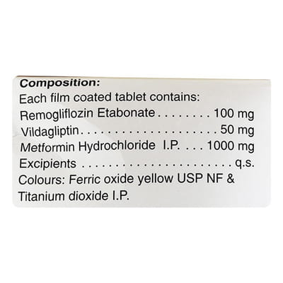 रेमो एमवी 500एमजी 10 टैबलेट्स की स्ट्रिप