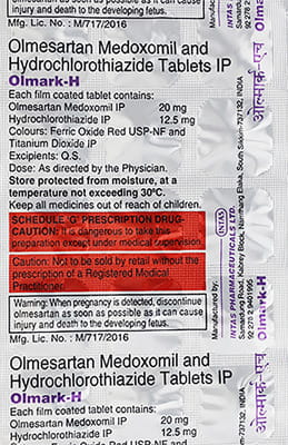 Olmark H Strip Of 15 Tablets
