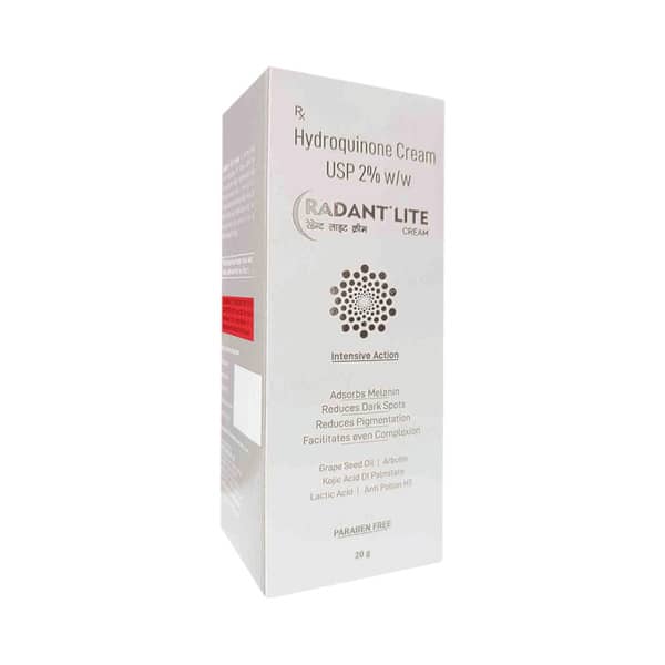 Radant Lite 2% Tube Of 20gm Cream