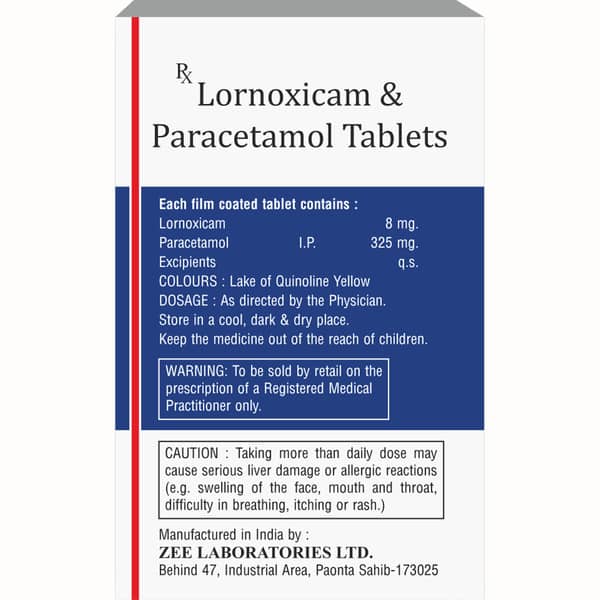 Lorexam Plus Strip Of 10 Tablets