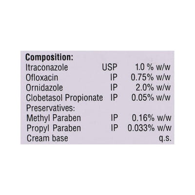 Itromed Oc Tube Of 15gm Cream