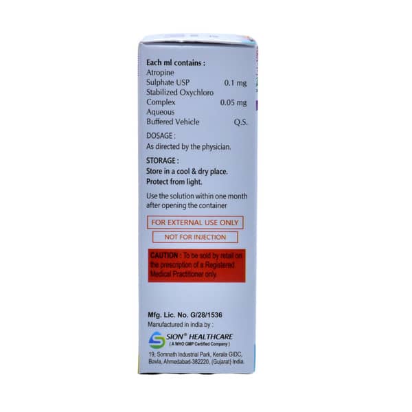 Kidvid Bottle Of 5Ml Eye Drops