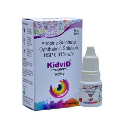 Kidvid Bottle Of 5ml Eye Drops