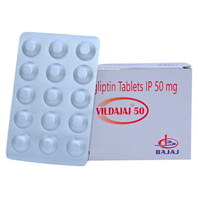 Vildajaj 50mg Strip Of 15 Tablets