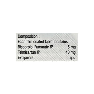 Bisotrak T 5mg Strip Of 10 Tablets