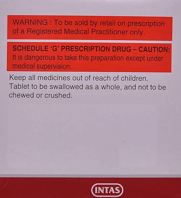 T Glip M 500mg Strip Of 20 Tablets