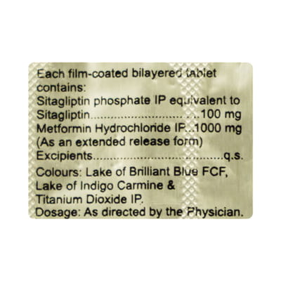 Alsita M 100mg Forte Strip Of 10 Tablets