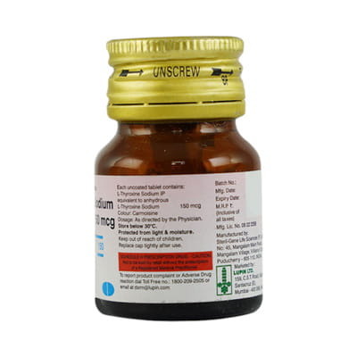 Thyroup 150mcg Bottle Of 120 Tablets