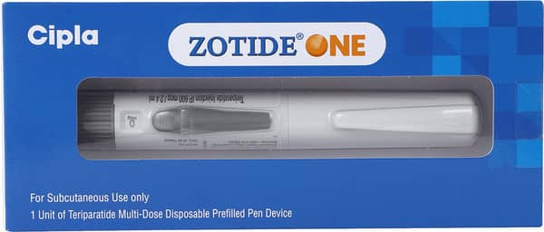 Zotide One 600mcg Pre Filled Pen Of 2.4ml Injection