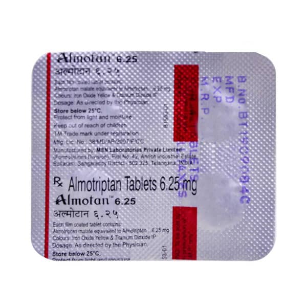 Amlotan 6.25 Strip Of 4 Tablets