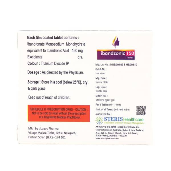 Ibandzonic 150mg Strip Of 1 Tablet