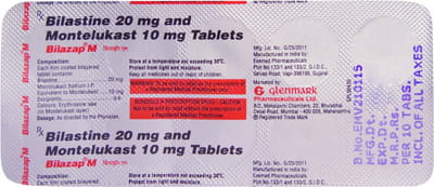 Bilazap M Strip Of 10 Tablets