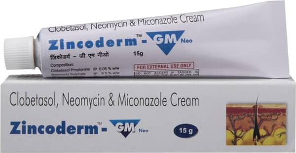 Zincoderm Gm Neo Tube Of 15gm Cream
