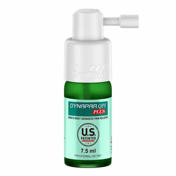 Dynapar Qps Plus Pain Relief Spray For Back | Knee | Muscle & Joint Pain - 7.5 Ml