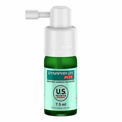 Dynapar Qps Plus Pain Relief Spray For Back | Knee | Muscle & Joint Pain - 7.5 Ml