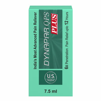 Dynapar Qps Plus Pain Relief Spray For Back | Knee | Muscle & Joint Pain - 7.5 Ml