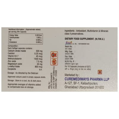 Citracure Plus Strip Of 10 Capsules